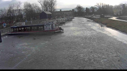 Přístav Veselí nad Moravou na Baťově kanále