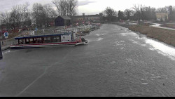 Přístav Veselí nad Moravou na Baťově kanále