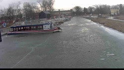 Přístav Veselí nad Moravou na Baťově kanále