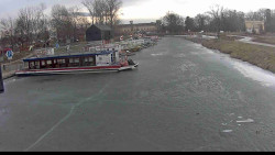 Přístav Veselí nad Moravou na Baťově kanále