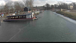 Přístav Veselí nad Moravou na Baťově kanále