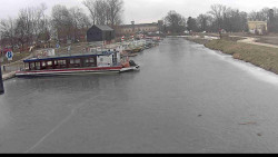 Přístav Veselí nad Moravou na Baťově kanále