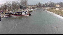 Přístav Veselí nad Moravou na Baťově kanále