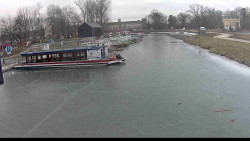 Přístav Veselí nad Moravou na Baťově kanále