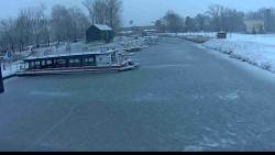 Přístav Veselí nad Moravou na Baťově kanále