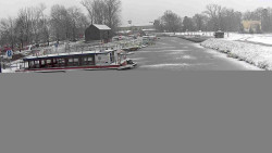 Přístav Veselí nad Moravou na Baťově kanále