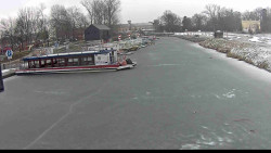 Přístav Veselí nad Moravou na Baťově kanále