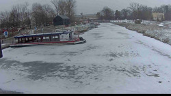 Přístav Veselí nad Moravou na Baťově kanále