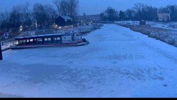 Přístav Veselí nad Moravou na Baťově kanále