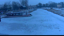 Přístav Veselí nad Moravou na Baťově kanále