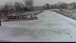 Přístav Veselí nad Moravou na Baťově kanále