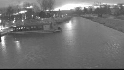 Přístav Veselí nad Moravou na Baťově kanále