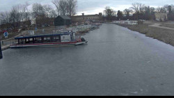 Přístav Veselí nad Moravou na Baťově kanále