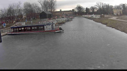 Přístav Veselí nad Moravou na Baťově kanále