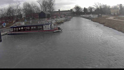 Přístav Veselí nad Moravou na Baťově kanále