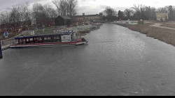 Přístav Veselí nad Moravou na Baťově kanále