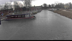 Přístav Veselí nad Moravou na Baťově kanále