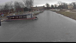 Přístav Veselí nad Moravou na Baťově kanále