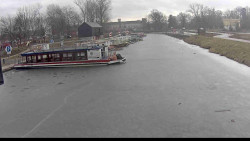 Přístav Veselí nad Moravou na Baťově kanále