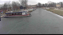 Přístav Veselí nad Moravou na Baťově kanále