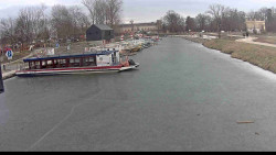 Přístav Veselí nad Moravou na Baťově kanále