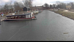 Přístav Veselí nad Moravou na Baťově kanále