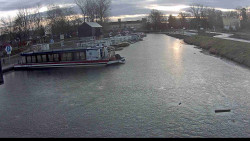 Přístav Veselí nad Moravou na Baťově kanále