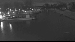 Přístav Veselí nad Moravou na Baťově kanále