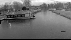 Přístav Veselí nad Moravou na Baťově kanále