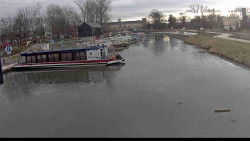 Přístav Veselí nad Moravou na Baťově kanále