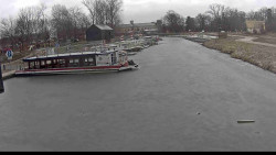 Přístav Veselí nad Moravou na Baťově kanále