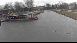 Přístav Veselí nad Moravou na Baťově kanále