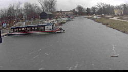 Přístav Veselí nad Moravou na Baťově kanále