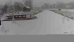 Přístav Veselí nad Moravou na Baťově kanále