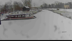 Přístav Veselí nad Moravou na Baťově kanále