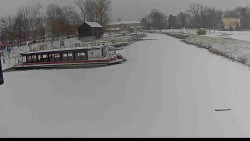 Přístav Veselí nad Moravou na Baťově kanále