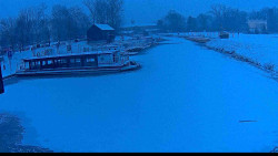 Přístav Veselí nad Moravou na Baťově kanále