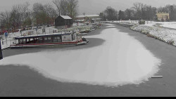 Přístav Veselí nad Moravou na Baťově kanále