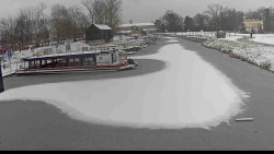 Přístav Veselí nad Moravou na Baťově kanále