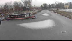 Přístav Veselí nad Moravou na Baťově kanále