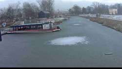 Přístav Veselí nad Moravou na Baťově kanále