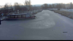 Přístav Veselí nad Moravou na Baťově kanále