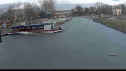 Přístav Veselí nad Moravou na Baťově kanále