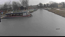 Přístav Veselí nad Moravou na Baťově kanále