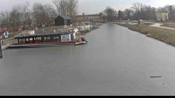 Přístav Veselí nad Moravou na Baťově kanále