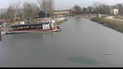 Přístav Veselí nad Moravou na Baťově kanále