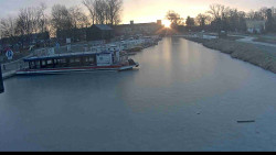 Přístav Veselí nad Moravou na Baťově kanále