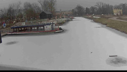 Přístav Veselí nad Moravou na Baťově kanále