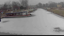 Přístav Veselí nad Moravou na Baťově kanále