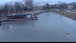 Přístav Veselí nad Moravou na Baťově kanále